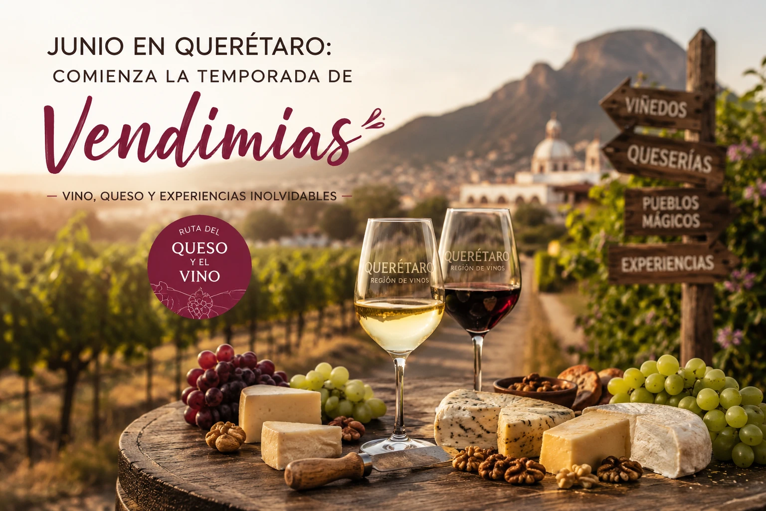 Visita la ruta del queso y el vino y aprovecha para… ¡vivir una vendimia!