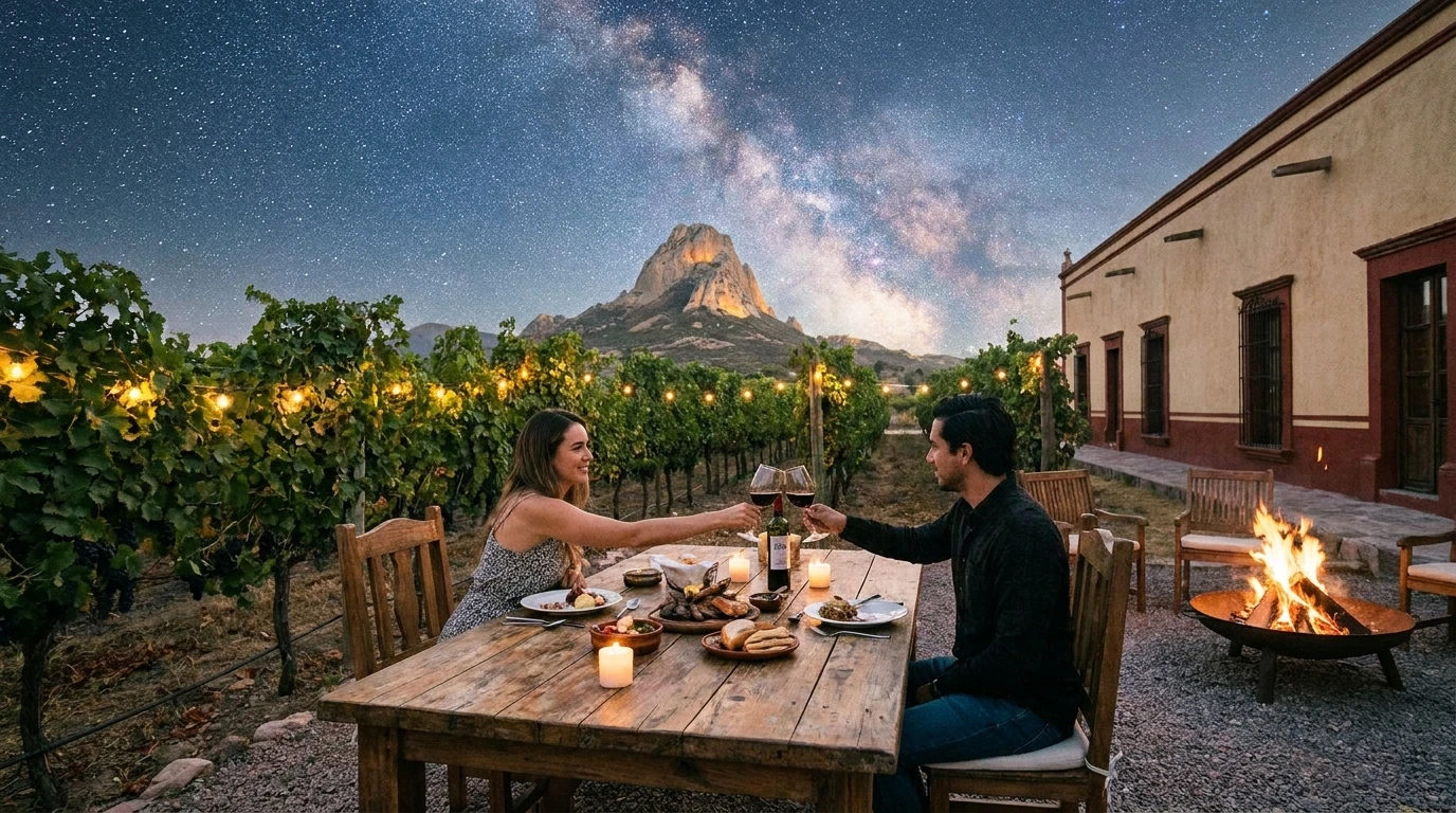 Cenar bajo las estrellas Cenar bajo las estrellas