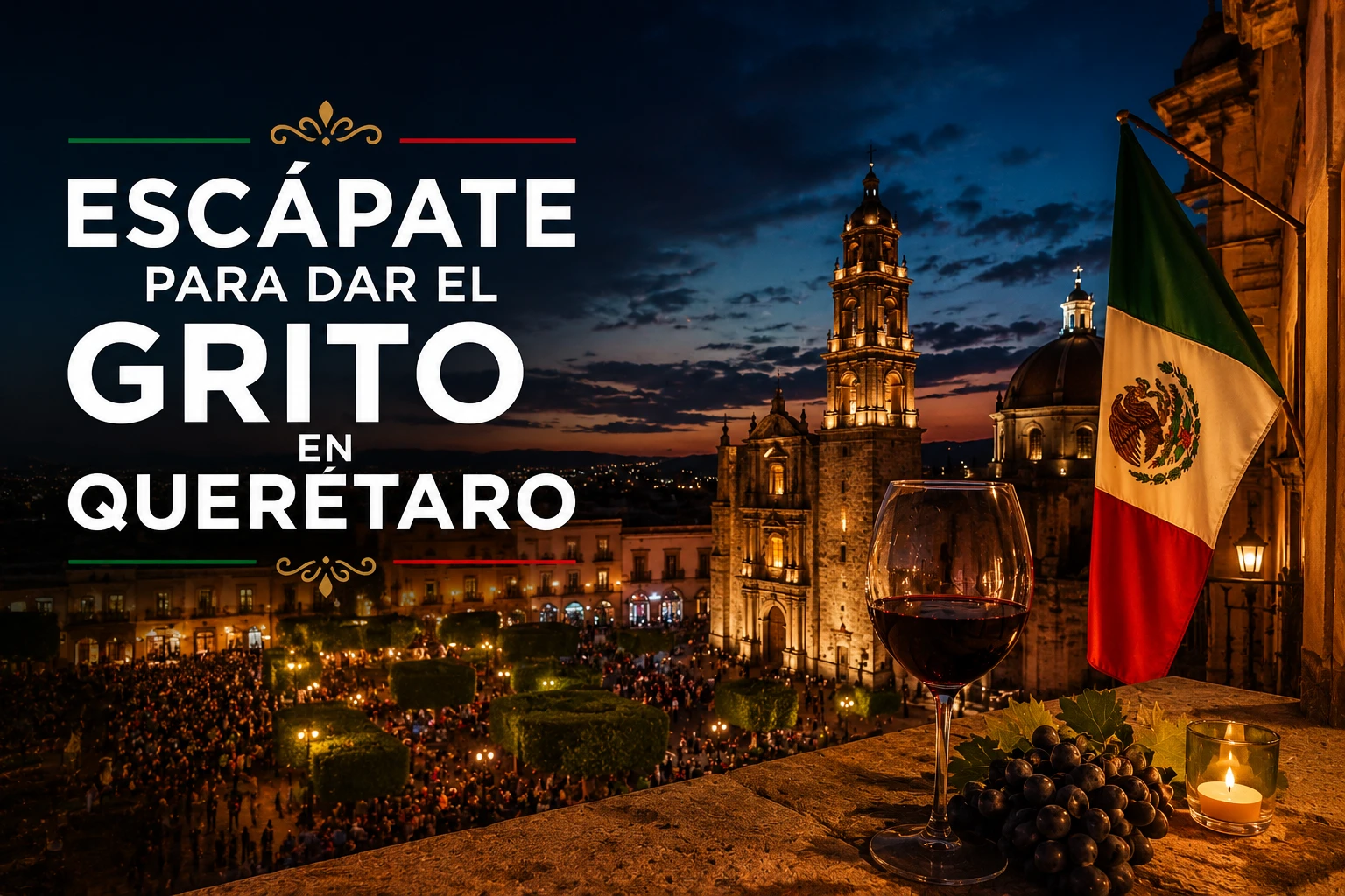 Escápate a dar el Grito en Querétaro, donde empezó todo