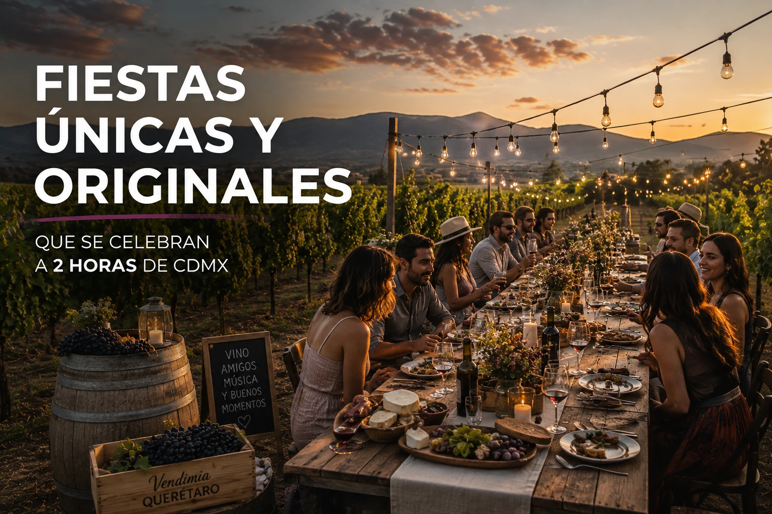 fiestas-unicas-y-originales-setiembre-cerca-cdmx Las fiestas de vendimia de Querétaro durante agosto: música, gastronomía y vino entre viñedos