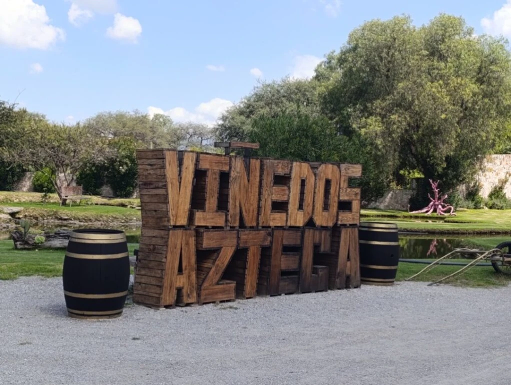 Vendimia y charrería en Viñedos Azteca